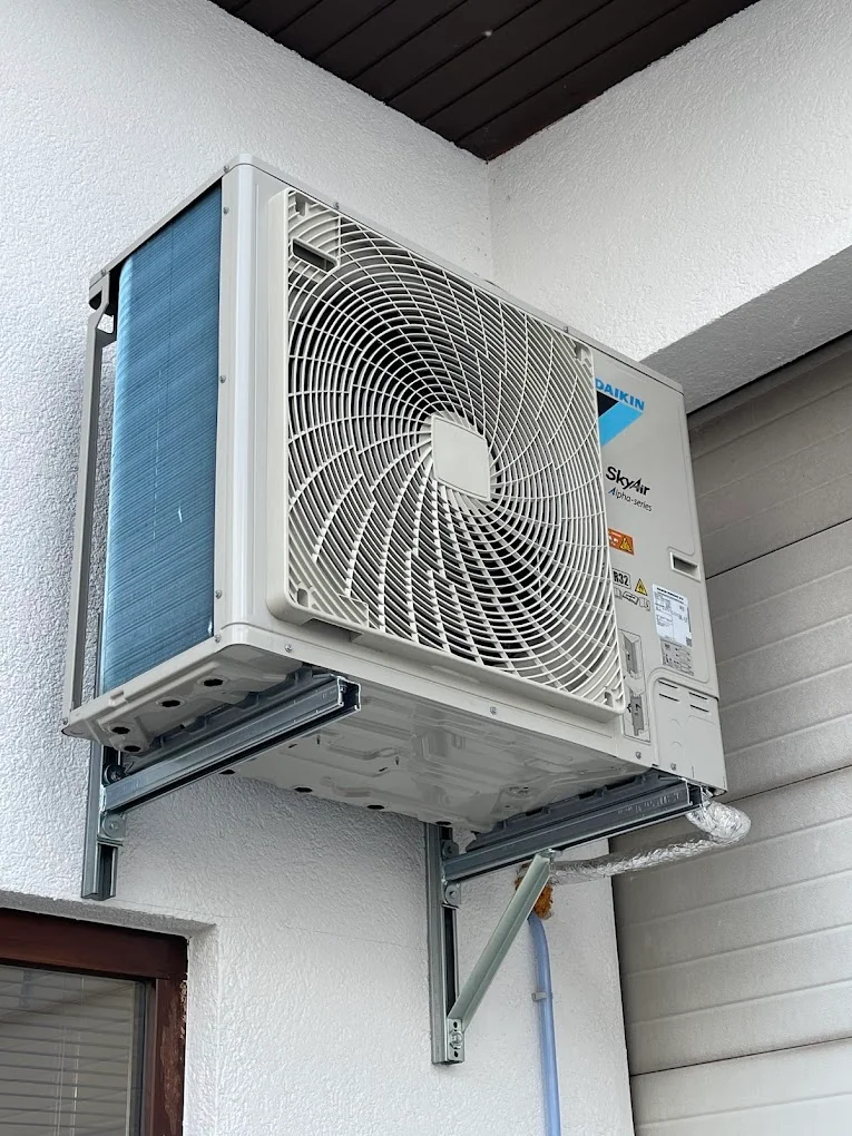 Prima Klima Installation Prozess